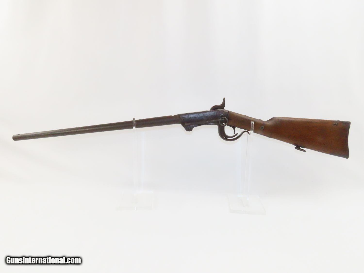 SCARCE 2nd Model BURNSIDE CAVALRY CARBINE Antique CIVIL WAR First BULL ...