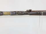 c1880 .44 WINCHESTER Model 1873 Lever Action Antique SADDLE RING CARBINESecond Model Repeating Rifle Chambered In .44-40 WCF - 8 of 21
