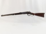 c1880 .44 WINCHESTER Model 1873 Lever Action Antique SADDLE RING CARBINESecond Model Repeating Rifle Chambered In .44-40 WCF - 2 of 21