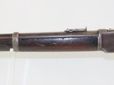 c1880 .44 WINCHESTER Model 1873 Lever Action Antique SADDLE RING CARBINESecond Model Repeating Rifle Chambered In .44-40 WCF - 5 of 21