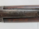 c1880 .44 WINCHESTER Model 1873 Lever Action Antique SADDLE RING CARBINESecond Model Repeating Rifle Chambered In .44-40 WCF - 11 of 21
