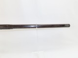 Troy, New York Antique LONG RIFLE by NELSON LEWIS .45 Caliber 1800sShort Barreled “Long Rifle” made in TROY, NEW YORK! - 14 of 18