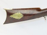 Troy, New York Antique LONG RIFLE by NELSON LEWIS .45 Caliber 1800sShort Barreled “Long Rifle” made in TROY, NEW YORK! - 3 of 18