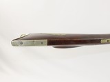 Troy, New York Antique LONG RIFLE by NELSON LEWIS .45 Caliber 1800sShort Barreled “Long Rifle” made in TROY, NEW YORK! - 8 of 18