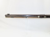 Troy, New York Antique LONG RIFLE by NELSON LEWIS .45 Caliber 1800sShort Barreled “Long Rifle” made in TROY, NEW YORK! - 18 of 18