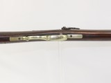 Troy, New York Antique LONG RIFLE by NELSON LEWIS .45 Caliber 1800sShort Barreled “Long Rifle” made in TROY, NEW YORK! - 9 of 18