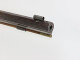 Troy, New York Antique LONG RIFLE by NELSON LEWIS .45 Caliber 1800sShort Barreled “Long Rifle” made in TROY, NEW YORK! - 7 of 18