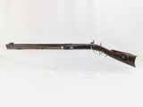 Troy, New York Antique LONG RIFLE by NELSON LEWIS .45 Caliber 1800sShort Barreled “Long Rifle” made in TROY, NEW YORK! - 15 of 18