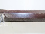 Troy, New York Antique LONG RIFLE by NELSON LEWIS .45 Caliber 1800sShort Barreled “Long Rifle” made in TROY, NEW YORK! - 11 of 18