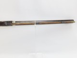 Troy, New York Antique LONG RIFLE by NELSON LEWIS .45 Caliber 1800sShort Barreled “Long Rifle” made in TROY, NEW YORK! - 10 of 18