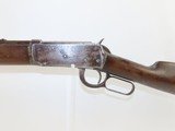 1896 Antique WINCHESTER Model 1894 LEVER ACTION .38-55 WCF Repeating RIFLE Iconic Repeater Made in 1896 in New Haven, Connecticut - 4 of 24