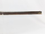 MAPLE STOCKED Antique FULL STOCK Percussion LONG RIFLE 1800s .38 Caliber Kentucky Long Rifle Made Circa the 1840s - 6 of 20