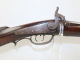 MAPLE STOCKED Antique FULL STOCK Percussion LONG RIFLE 1800s .38 Caliber Kentucky Long Rifle Made Circa the 1840s - 4 of 20