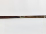 MAPLE STOCKED Antique FULL STOCK Percussion LONG RIFLE 1800s .38 Caliber Kentucky Long Rifle Made Circa the 1840s - 9 of 20