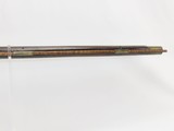 MAPLE STOCKED Antique FULL STOCK Percussion LONG RIFLE 1800s .38 Caliber Kentucky Long Rifle Made Circa the 1840s - 10 of 20