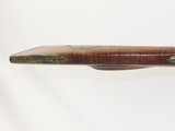 CHARLES PRETZSCH Antique HALF STOCK Percussion LONG RIFLE w/ GOULCHER Lock Mid-1800s POSEY COUNTY, INDIANA MADE Long Rifle! - 9 of 22