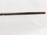 CHARLES PRETZSCH Antique HALF STOCK Percussion LONG RIFLE w/ GOULCHER Lock Mid-1800s POSEY COUNTY, INDIANA MADE Long Rifle! - 17 of 22