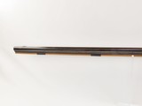 CHARLES PRETZSCH Antique HALF STOCK Percussion LONG RIFLE w/ GOULCHER Lock Mid-1800s POSEY COUNTY, INDIANA MADE Long Rifle! - 22 of 22