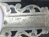ORNATE Antique .56 Caliber LONG RIFLE GAME SCENES Smoothbore GERMAN SILVER ENGRAVED Plains Rifle w GERMAN SILVER Décor! - 8 of 20