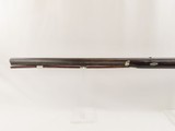 ORNATE Antique .56 Caliber LONG RIFLE GAME SCENES Smoothbore GERMAN SILVER ENGRAVED Plains Rifle w GERMAN SILVER Décor! - 18 of 20
