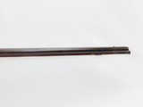 Antique EUROPEAN 20 Gauge DOUBLE BARREL Side x Side FLINTLOCK Shotgun 200+ Year Old Shotgun with Carved Stock! - 18 of 20