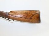 Antique EUROPEAN 20 Gauge DOUBLE BARREL Side x Side FLINTLOCK Shotgun 200+ Year Old Shotgun with Carved Stock! - 3 of 20