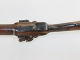 Antique EUROPEAN 20 Gauge DOUBLE BARREL Side x Side FLINTLOCK Shotgun 200+ Year Old Shotgun with Carved Stock! - 8 of 20