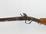 Antique EUROPEAN 20 Gauge DOUBLE BARREL Side x Side FLINTLOCK Shotgun 200+ Year Old Shotgun with Carved Stock! - 1 of 20