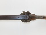 Antique EUROPEAN 20 Gauge DOUBLE BARREL Side x Side FLINTLOCK Shotgun 200+ Year Old Shotgun with Carved Stock! - 12 of 20