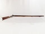 Antique Full Stock KENTUCKY Long Rifle .38 Caliber Octagonal Barrel Maple Stock Plains Rifle with GERMAN SILVER Adornments! - 2 of 17