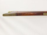 Antique Full Stock KENTUCKY Long Rifle .38 Caliber Octagonal Barrel Maple Stock Plains Rifle with GERMAN SILVER Adornments! - 6 of 17