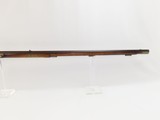 Antique Full Stock KENTUCKY Long Rifle .38 Caliber Octagonal Barrel Maple Stock Plains Rifle with GERMAN SILVER Adornments! - 5 of 17