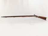 Antique Full Stock KENTUCKY Long Rifle .38 Caliber Octagonal Barrel Maple Stock Plains Rifle with GERMAN SILVER Adornments! - 12 of 17