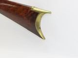 Antique Full Stock KENTUCKY Long Rifle .38 Caliber Octagonal Barrel Maple Stock Plains Rifle with GERMAN SILVER Adornments! - 16 of 17