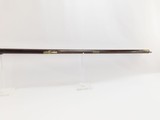CLEARFIELD COUNTY, PENNSYLVANIA Full Stock Antique LONG RIFLE by ALLEMAN Both Maker and Owner Marked! - 9 of 21