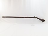 CLEARFIELD COUNTY, PENNSYLVANIA Full Stock Antique LONG RIFLE by ALLEMAN Both Maker and Owner Marked! - 15 of 21