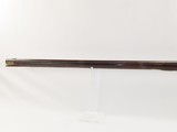 CLEARFIELD COUNTY, PENNSYLVANIA Full Stock Antique LONG RIFLE by ALLEMAN Both Maker and Owner Marked! - 18 of 21