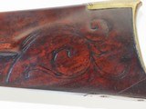 CLEARFIELD COUNTY, PENNSYLVANIA Full Stock Antique LONG RIFLE by ALLEMAN Both Maker and Owner Marked! - 14 of 21