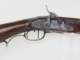 CLEARFIELD COUNTY, PENNSYLVANIA Full Stock Antique LONG RIFLE by ALLEMAN Both Maker and Owner Marked! - 5 of 21