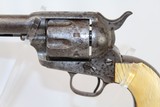 IVORY GRIP Antique COLT Black Powder SAA Revolver - 3 of 13