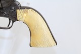IVORY GRIP Antique COLT Black Powder SAA Revolver - 4 of 13