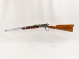 NICKELED WINCHESTER Model 1892 Lever Action .44 WCF Repeating CARBINE C&R Iconic Turn of the Century Lever Action with NICKEL FINISH - 1 of 24