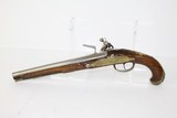 European GROTESQUE MASK Antique FLINTLOCK Pistol - 12 of 15