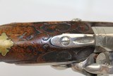 European GROTESQUE MASK Antique FLINTLOCK Pistol - 6 of 15