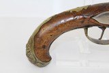European GROTESQUE MASK Antique FLINTLOCK Pistol - 3 of 15