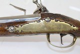 European GROTESQUE MASK Antique FLINTLOCK Pistol - 11 of 15