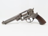 CIVIL WAR Antique STARR ARMS Model 1858 Army 44 Caliber PERCUSSION Revolver U.S. Contract Double Action Cavalry Revolver - 1 of 20
