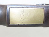 SCARCE Antique .22 LONG WINCHESTER Model 1873 Lever Action Repeating RIFLE FEWER THAN 20K MADE & 1st US .22 REPEATING RIFLE! - 7 of 25