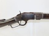 SCARCE Antique .22 LONG WINCHESTER Model 1873 Lever Action Repeating RIFLE FEWER THAN 20K MADE & 1st US .22 REPEATING RIFLE! - 21 of 25