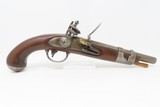Antique SIMEON NORTH US Model 1816 .54 Caliber FLINTLOCK Pistol KIT CARSON Early American Army & Navy Sidearm! - 1 of 18